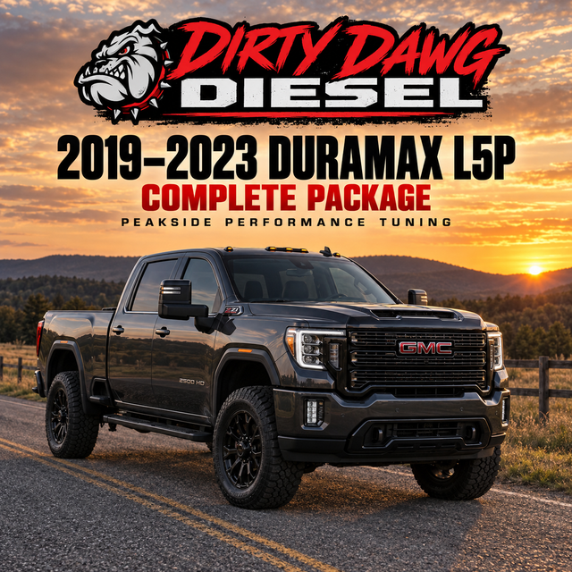 Dirty Dawg Diesel 2019–2023 Duramax L5P complete package — Peakside Performance tuning